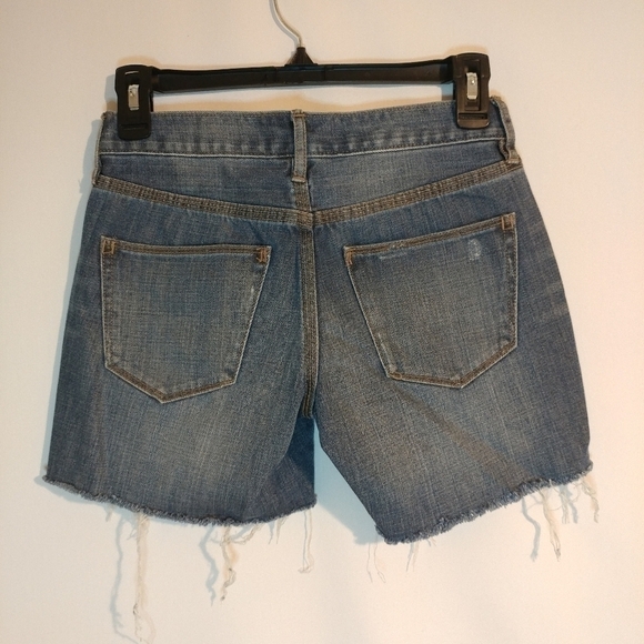 NWOT Madewell Distressed Raw Hem Denim Shorts - Picture 3 of 6